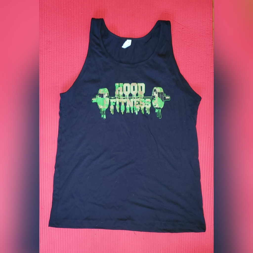 Brand New WO Tags Hood Fitness Tank